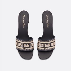 DIOR DWAY HEELED SLIDE